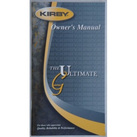 Kirby-Notice d'utilisation Aspirateur Kirby