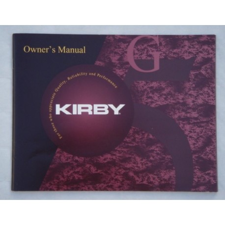 Kirby-Notice d'utilisation Aspirateur Kirby Ultimate